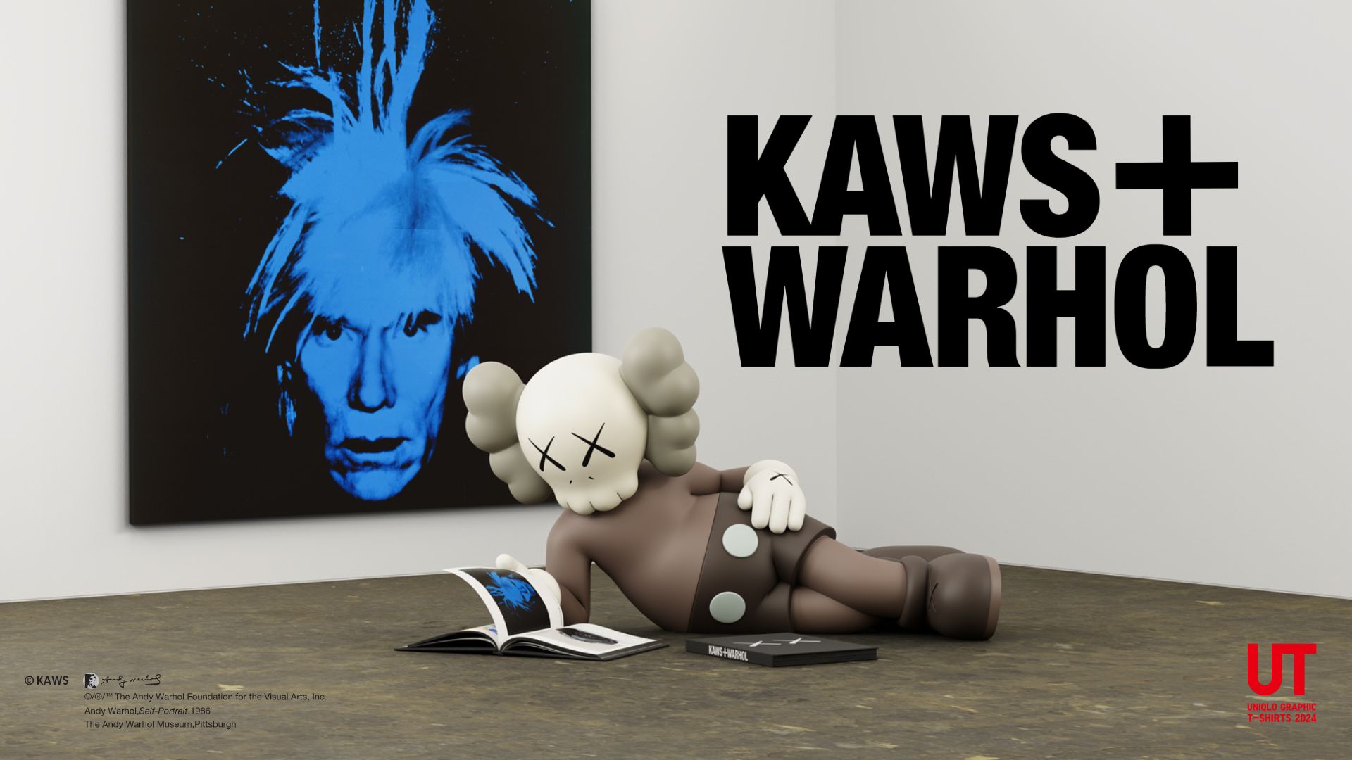 KAWS+WARHOL　カウズ　アンディ・ウォーホル　画集 ファミリーで楽しめるアンディ・ウォーホールとカウズの2大